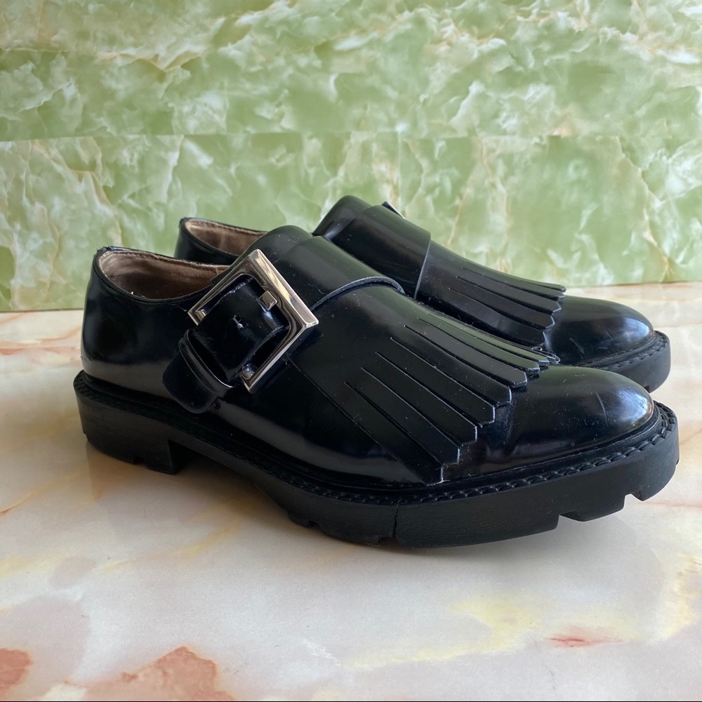 Zara Derby Monk Straps
